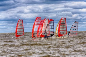 Start of the long distance race Saturday 2013Windpower-distance-start